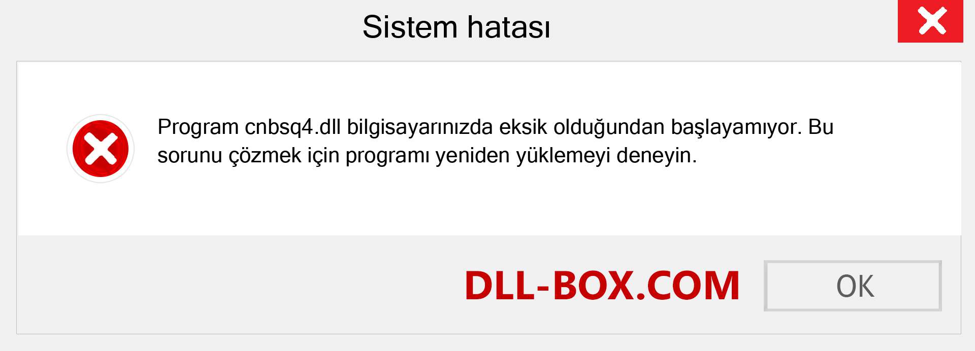 cnbsq4.dll dosyası eksik mi? Windows 7, 8, 10 için İndirin - Windows'ta cnbsq4 dll Eksik Hatasını Düzeltin, fotoğraflar, resimler